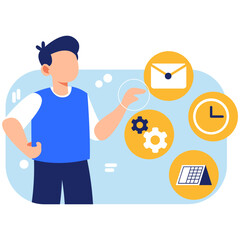 Administrative Assistant Managing Tasks and Workflow Using Various Productivity Tools for Office Efficiency and Support