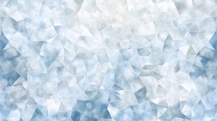 Obraz premium Abstract Crystalline Ice Texture Seamless Pattern Background