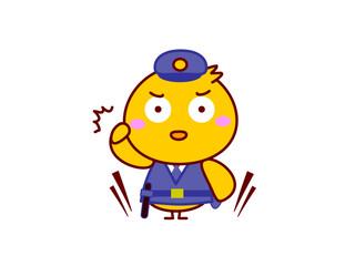 ひよこのおまわりさん