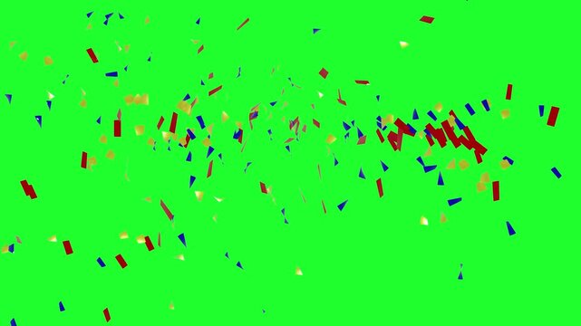 happy brithday effect green paint background