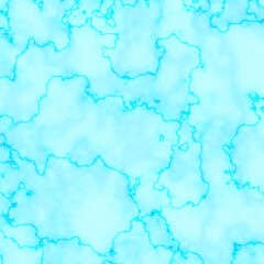 Obraz premium Electric blue cloud texture pattern background with marble effect