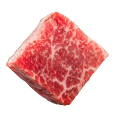 Premium Wagyu Beef Cubes: High-Quality Marbled Meat for Gourmet Dishes PNG