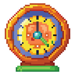 Fototapeta premium Pixel clock