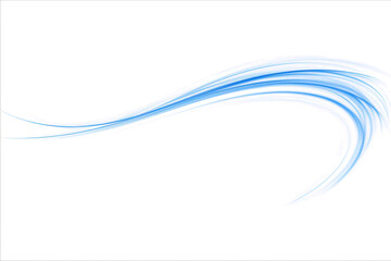 PNG curved motion streak with blue trail and glowing line across the dark road, as the laser beam breaks into light and a bright tail forms the main moving line PNG