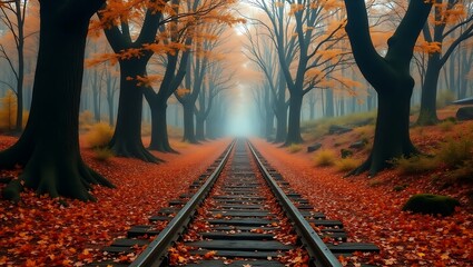 Fall Forest Railway