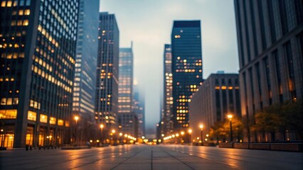 Urban Corporate Nightscape Soft