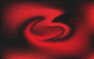 Dark red swirl abstract texture with vignette glow, grainy noise effect, banner poster and cover backdrop 