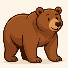 Obraz premium bear vector illustration