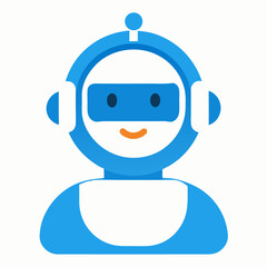 Digital Assistant icon on white background