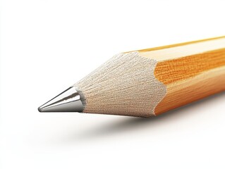 Close up of a pencil point for drawing, sketching, and writing. use for education, art, and design projects.