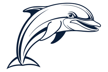 Whimsical pink dolphin encircled by vibrant floral blooms displays nature's captivating beauty and aquatic charm