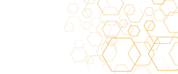 Vector abstract pattern with simple geometric pattern hexagonal shape 