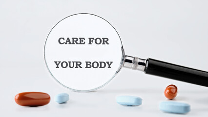 THE CONCEPTUAL PHRASE IS CARE FOR YOUR BODY