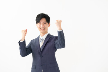 スーツ　男性　