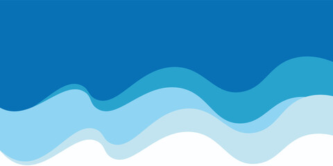 Fototapeta premium Abstract blue and white vector background, Design for prints, posters, cards, etc. concept to graphic vector illustration eps10