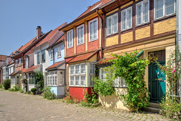 Utluchten in der Altstadt Lüneburg Sommer
