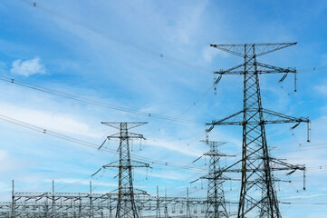 high voltage tower 