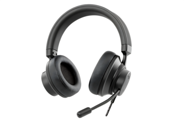 headphones isolated on white background