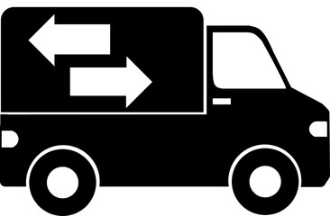 truck with airrow icon 2