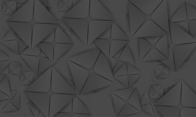 3d geometric shape elegant background-Abstract diamond shape with gradient template for futuristic, decoration, card, banner-Modern minimal gray colour-Traditional vector design