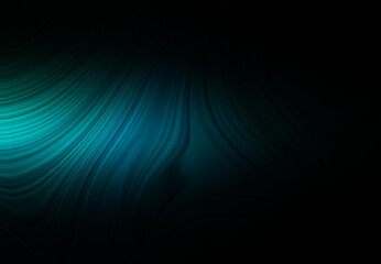 Dark gradient green light blue curve pattern abstract background illustration design backdrop product element cover header presentation