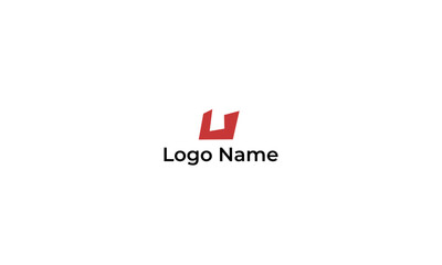 u letter logo design for sale