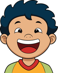 Cheerful Boy Headshot