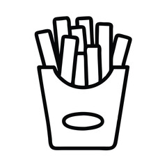 Simple black and white taco icon in doodle style, perfect for food apps, Mexican restaurant branding, and menu design