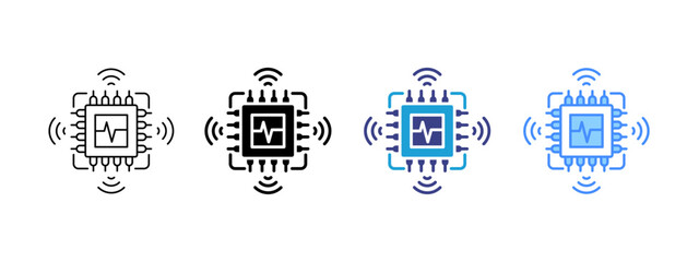 Sensors Multipel Icon Set.