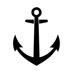 anchor nautical marine symbol icon