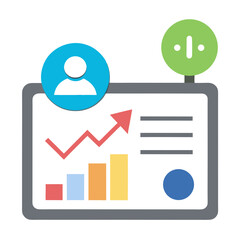 Business growth and personal performance analysis dashboard