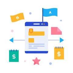 Digital marketing strategy and financial growth with a b testing