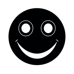 smiling eyes looking away emoji face