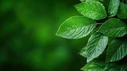 A vibrant collection of green leaves showcasing their intricate texture and bright hues, embodying the essence of nature's beauty and tranquility.