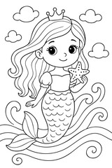 Fun and Easy Coloring Page for Kids