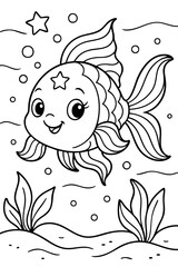 Fun and Easy Coloring Page for Kids