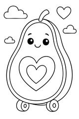 Fun and Easy Coloring Page for Kids