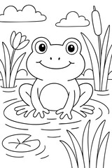 Fun and Easy Coloring Page for Kids