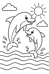 Fun and Easy Coloring Page for Kids