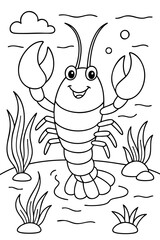 Fun and Easy Coloring Page for Kids