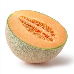 Fresh and juicy cantaloupe melon, perfect for a refreshing treat