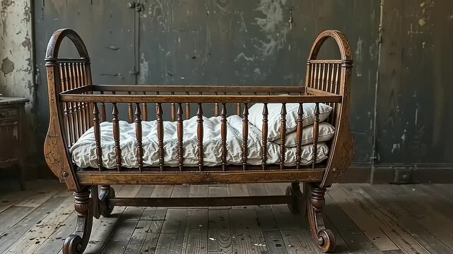 wooden bench in the park