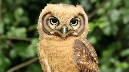 Obraz premium Spectacled Owl Portrait Close Up Wildlife Bird Photography