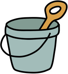 bucket and spade