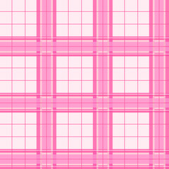 pink plaid seamless pattern