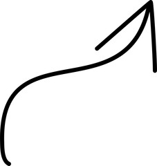 Hand Drawn Arrow Sign