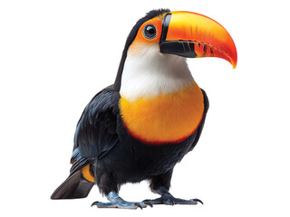 Naklejka premium Toucan isolated on transparent background png