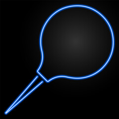 enema neon sign, modern glowing banner design, colorful modern design trends on black background. Vector illustration.