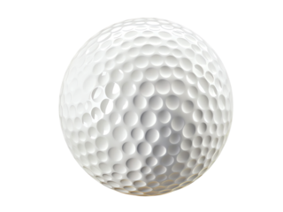 Golf Ball isolated on transparent background png