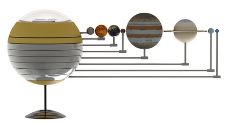 Miniature solar system